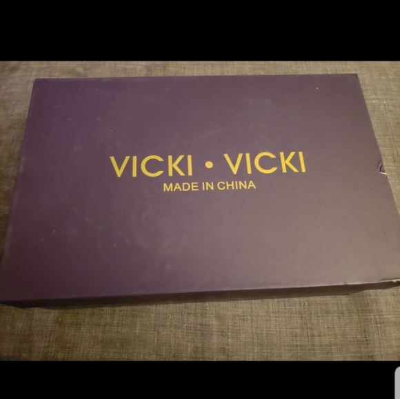 VICKI·VICKI Women's Platform Sandals Wedge Ankle Strap Open Toe Sandals - Picture 8 of 8